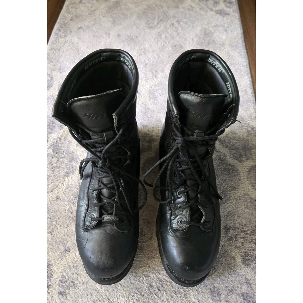 Bates Men's DuraShocks® Black Boots - Size 12. Extra Wide & Large E03135